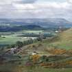 Scan of view from Foreside of Lipney across to Wallace Monument. Scanned for Menstrie Glen publication