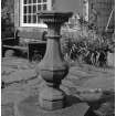 Colonsay, Colonsay House, Gardens.
View of sundial.