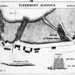 Mull, Tobermory Harbour.
Photographic copy of sketch showing plan of harbour.
Titled: 'Sketch of the Harbour of Tobermorry'.