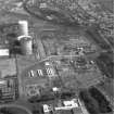 Edinburgh, Granton, Granton Gasworks.
Oblique aerial view from West.