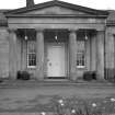 Edinburgh, 15 Boswall Road, Challenger Lodge.
View of portico from South.