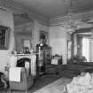 Edinburgh, Boswall Road, Boswall House, interior.
View of sitting room.