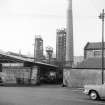 Glasgow, 182-200 West Street, West Street Chemical Works
View from E showing chimney and part of works