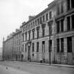 Glasgow, 15-17 Stanhope Street, Villafield Printing Works
View from N showing part of ENE front of Villafield Printing Works with 1-9 Stanhope Street in background