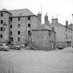Perth, West Mill Street, City Mills and Granary
View from SSW showing SW front and part of SSE front of numbers 60-59 with granary in background