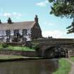 Bridge Inn, Ratho from  canal, and Union Canal Bridge No.15, view from E.