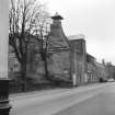 Linlithgow, Edinburgh Road, St Magdalene's Distillery
View of E distillery building; W building in background. From E