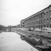 Edinburgh, Dundee Street, North British Rubber Company Works
View from ENE showing SE front of North British Rubber Company Works with Union Canal Bridge Number 1 in background
