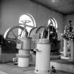 Hamilton, Portland Place, Gasworks, Interior
View showing number 1 exhauster and engine (Waller of Strand)