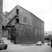 Dundee, Constable Street, Jute Warehouse
View from NW showing WSW front and part of NNW front