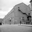 Dundee, Victoria Street, Eagle Jute Mills
View from E showing SSE and ENE fronts of main block