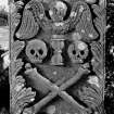 Gravestone commemorating William Douglas, d.1763.