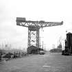 Glasgow, Stobcross Quay, Finnieston Cantilever Crane
General View