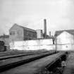 Glasgow, Hozier Street, Works Buildings, Tram Depot
General view, tram depot (demolished) in foreground