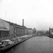 Edinburgh, Dundee Street, North British Rubber Company Works
View over Union Canal basin