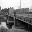 Glasgow, Dalmarnock Road, Dalmarnock Bridge
View from S showing WSW front of bridge with tenements in background