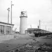 Ayr Harbour, Lighthouse
View from SSW showing SSW front of lighthouse and part of SSW front of adjoining cottage