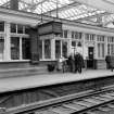 Paisley, Gilmour Street, Railway Station; Interior
View of platform and train indicator