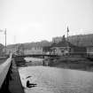 Glasgow, Forth And Clyde Canal, Baird's Brae, Bascule Bridge And Bridge Keeper's Cottage