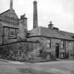 Cupar, Front Lebanon, Gasworks
View from N showing part of NW front of N block with chimney in background