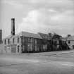 Kirkcaldy, 194 Esplanade, Flax Spinning Mill
View from ENE showing NNE and ESE fronts