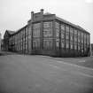 Maybole, 9 St Cuthbert's Road, Boot and Shoe Factory
View from SSW showing SSW, WSW and SE fronts of S block
