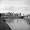 Glasgow, Kingston Dock
View of W side of dock, from SE