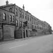 Paisley, Renfrew Road, Vulcan Works
View of offcie block, from NW, bellcote in left foreground