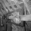Paisley, Bladda Lane, Saucel Mills; Interior
View of sack hoist