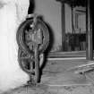 Paisley, Bladda Lane, Saucel Mills; Interior
View of mechanism for inner sluice
