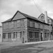 Glasgow, 103-111 French Street, Barrowfield Weaving Factory
View from SW showing office building on corner of Norman Street and French Street