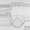 Scanned image of drawing showing plan, elevation and cross-section of Second World War 6-inch gun emplacements.
Duplicate of SC 1065369