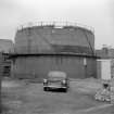 Kirkcudbright, Gasworks
View showing gasholder