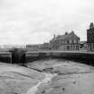 View of entrance lock and basin.