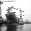 Glasgow, Barclay Curle and Co, Scotstoun Shipbuilding Yard
View of the 'Hamlet' under construction
