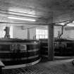 Banff Distillery; Interior
View of washbacks