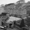 New Lanark, General
View of worker's rows, from SE