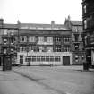 Glasgow, 57-59 Cornwall Street, St Crispin Works
View from WNW showing WNW front of paint factory with police call box in foreground