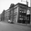 Glasgow, Duke Street, Parkhead Forge
View from SSE showing SW front and part of SE front of office block (101 Shettleston Road)