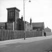 Bo'ness, links Road, Free Church
View from W showing part of WNW and SSW fronts