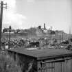 Glasgow, 130 Glenpark Street, Glasgow Oil and Chemical Works
View from Millerston Street, looking over railway tracks from SW