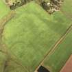 Carlops, Spittal, oblique aerial view, taken from the W, centred on the cropmarks of an annexe to the NE of the Roman Temporary Camp.