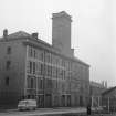 Glasgow, 87-97 Surrey Street, Gorbals Grain Mills
View from NNW showing WNW front and part of NNE front