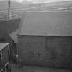 Glasgow, 87-97 Surrey Street, Gorbals Grain Mills
View from NNE showing part of NNE front of S outbuildings