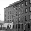 Glasgow, Old Rutherglen Road, Hosiery Works
View from S showing part of SW front of N and S blocks