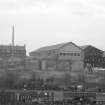 Glasgow, 58 Ferry Road, Pointhouse Boiler Works
View from NNW showing NW and NE fronts during demolition