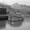 View from E showing boat at Polmont Basin