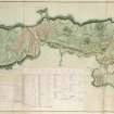 Photographic copy of map of Canna and Sanday, Small Isles. Inscr: 'Canna. The property of Ranald George M'Donald of Clanranald. Surveyed by Wm Bald, 1805'.