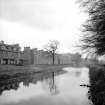 Deanston Mills, Dam and Lade
View from ESE showing lade with numbers 32-56 Teith Road in background