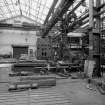 Coatbridge Engine Works, Engineering Shop; Interior
View showing part of number one bay, the central one of the three bays